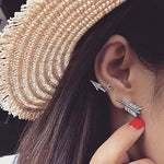 Rhinestones Cupid Arrow Ear Cuff Earring