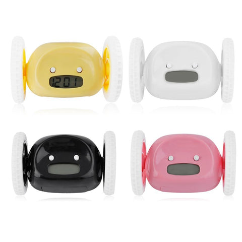 Digital Running Robot Alarm Clock