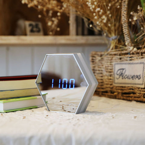 Make Up Mirror & Luminous Digital Clock