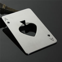 Creative Poker Card Bottle Opener