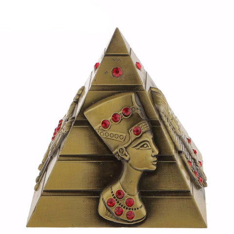 Retro Legend Metal Egyptian Pyramids Model