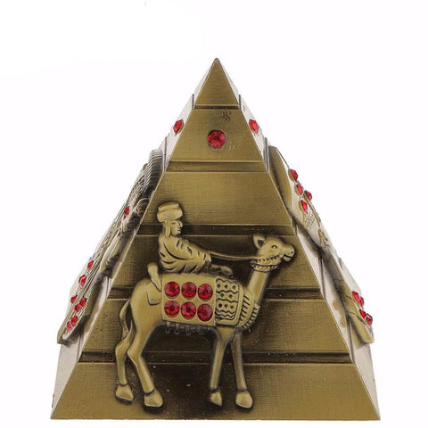 Retro Legend Metal Egyptian Pyramids Model