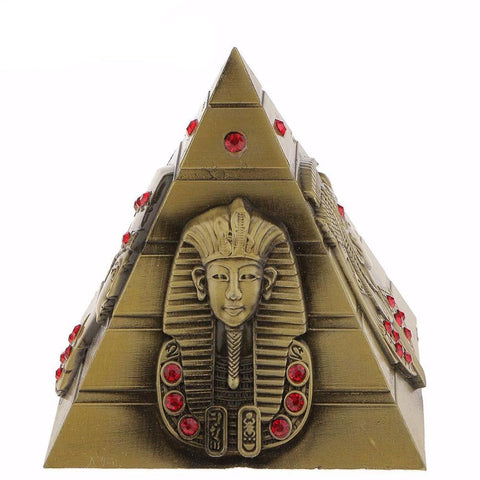 Retro Legend Metal Egyptian Pyramids Model