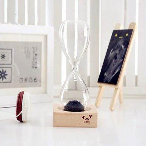 Magnetic Sand Iron Fillings Hourglass