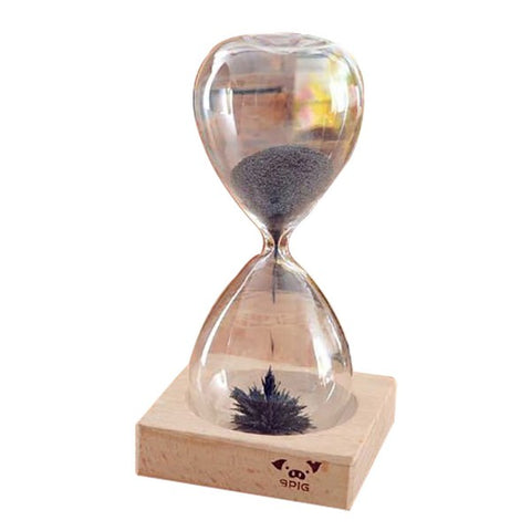 Magnetic Sand Iron Fillings Hourglass
