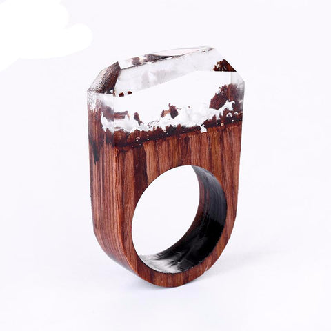 Magical Retro Stones Forest Rings