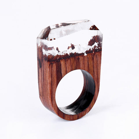 Magical Retro Stones Forest Rings